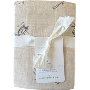 Pottery Barn Ski Run 200 Thread Count Cotton King Size Pillowcase Set Winter NEW